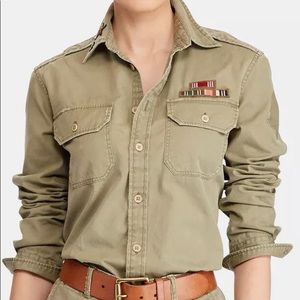 Polo Ralph Lauren Women’s Military Inspired Shirt
